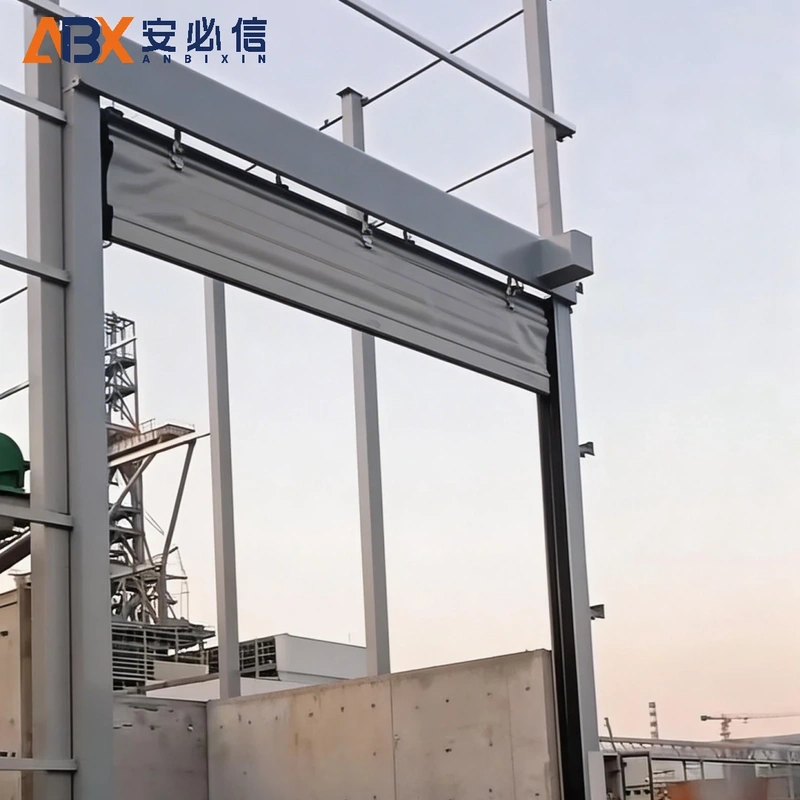 海口市软帘堆积门